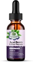 Amazing Botanicals Acai Berry Tincture 10,000 mg - 1oz - Premium Antioxidant Supplement, Great Addition to Your Smoothies - 30ml