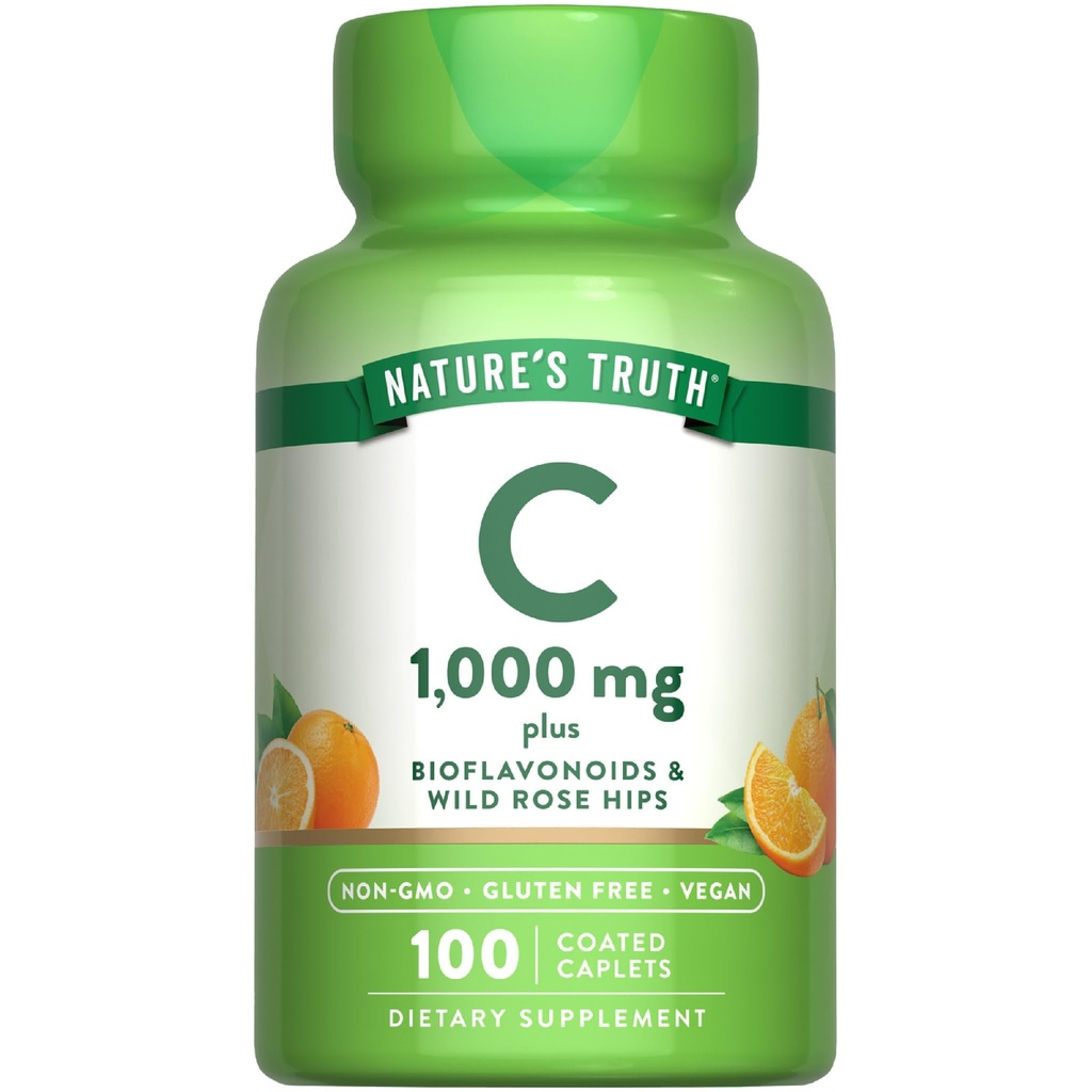 Nature's Truth Vitamin C Bioflavonoids & Rose HIPS 