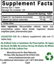 Best Naturals Βιταμίνη Β1 ως μονονιτρική θειαμίνη 100 mg & βιταμίνη Β-6 25 Mg