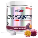 EHP Labs OxyShred Pre Workout Powder & Shredding Supplement - Preworkout Powder with L Glutamine & Acetyl L Carnitine, Energy Boost Drink - Passionfruit, 60 Servings