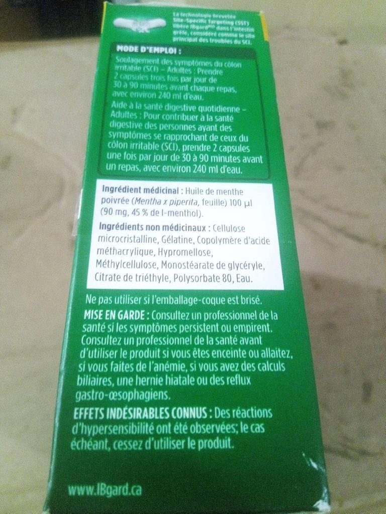 IBgard Daily Gut Health Support Dietary Supplement, 96 Κάψουλες (Packaging May Vary)
