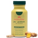 Semaine Super Powered Prebiotic + Probiotic για τις γυναίκες, Αποτελεσματική 3-σε-1 Multi-Action Formula to Nourish Gut Health, Soothe IBS, Υποστήριξη Bloat Relief & Immunity Boost, Κλινική-Μελέτη (60 ct)
