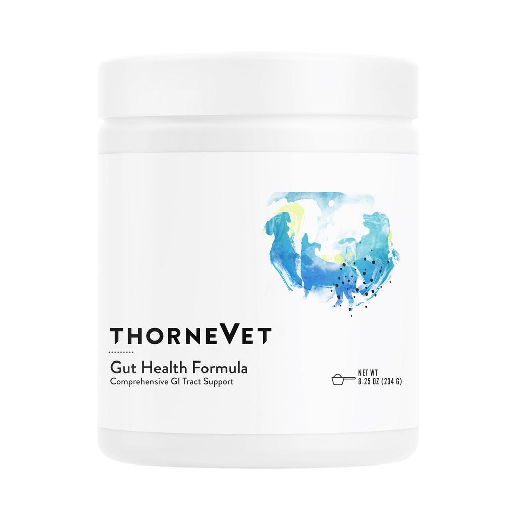 ThorneVET Gut Health Formula – Gastrointestinal Support for Dogs, Cats & Horses, 180 Scoops