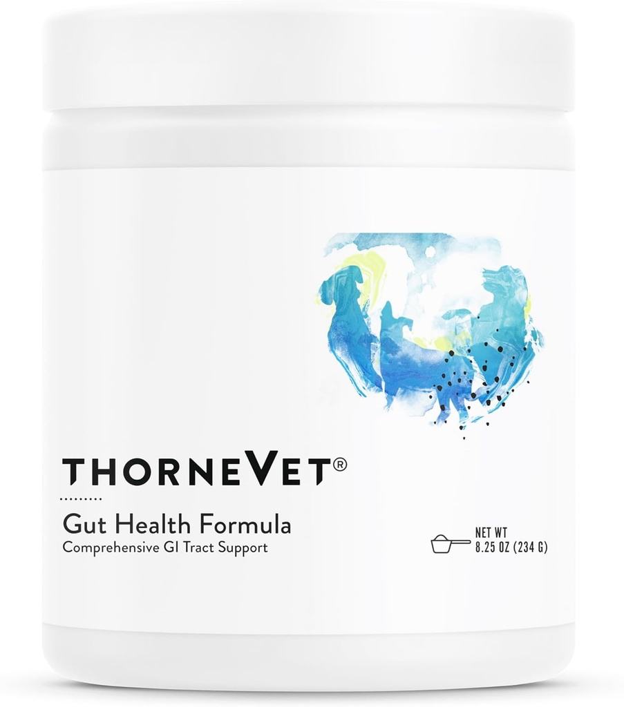 ThorneVET Gut Health Formula – Gastrointestinal Support for Dogs, Cats & Horses, 180 Scoops