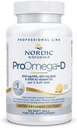 Σκανδιναβικά φυσικά ProOmega-D, Lemon Flavor - 60 μαλακά γέλη - 1280 mg Omega-3 + 1000 IU D3 - Ιχθυέλαιο υψηλής ισχύος - EPA & DHA - Εγκέφαλος, Μάτι, Καρδιά, & Ανοσοποιητική Υγεία - Μη ΓΤΟ - 30 Υπηρεσίες