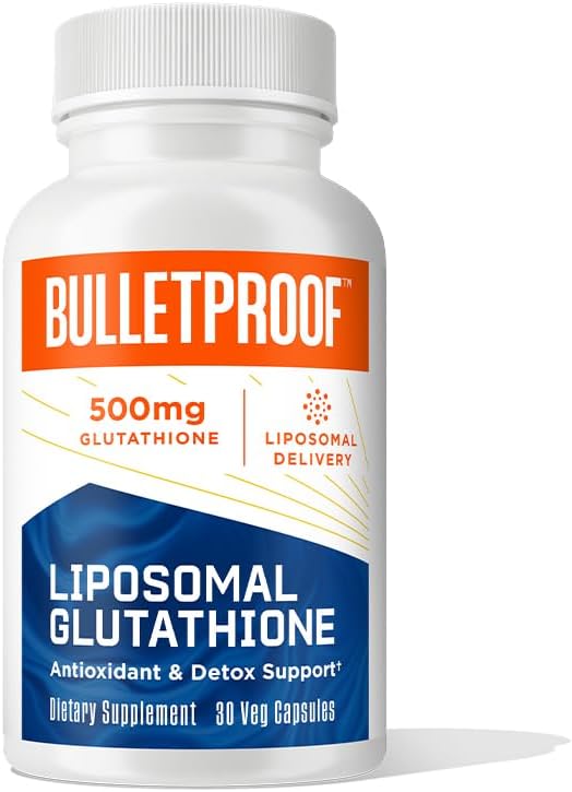 Αλεξίσφαιρα Liposomal Glutathionone Force Αντιοξειδωτικά κάψουλες, 30 Count, Συμπλήρωμα για την Υγεία του ήπατος και την Ανοσολογική Υποστήριξη, 30 Υπηρεσίες