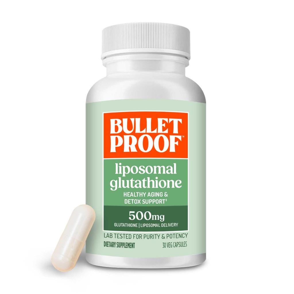 Αλεξίσφαιρα Liposomal Glutathionone Force Αντιοξειδωτικά κάψουλες, 30 Count, Συμπλήρωμα για την Υγεία του ήπατος και την Ανοσολογική Υποστήριξη, 30 Υπηρεσίες