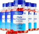 LIVORKA (5 Pack) Microbio ME Gummies, Microbio ME Gummies για άνδρες, Microbio ME Gummy, Microbio ME Gummies, Microbio ME Gummies - Όλα τα φυσικά συμπληρώματα υποστήριξης Gummies, 300 Gummies για 5 μήνες.