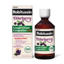 Robitussin Μέγιστη δύναμη Γήραντος Βήχας Plus Συμφόρηση στήθους DM, Βήχας Καταπιεστικό για ενήλικες, Παροχή Υγρού Βήχας και Θώρακα Συμφορητική ανακούφιση - 8 Fl Oz