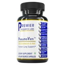 Premier Research Labs PneumoVen - Lung Support Supplement w/Bromelain & NAC, Lung Health Support Vitamins, Lung Cleanse - 60 κάψουλες
