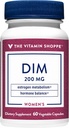 Η βιταμίνη DIM Shoppe με BioPerine - Υποστηρίζει την ισορροπία ορμονών & οιστρογόνων Μεταβολισμός - 200 MG (60 κάψουλες χορτοφάγων)