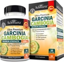 Χάπια απώλειας βάρους Garcinia Cambogia - Μέγιστη δύναμη Καταπιεστική & λίπος Burner για άνδρες και γυναίκες - 1600mg φυσικό εκχύλισμα & 960mg HCA - Μεταβολισμός Booster & Carb Blocker κάψουλες - 60Ct
