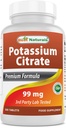 Best Naturals Κιτρικό κάλιο 99mg 500 δισκία - 3ο εργαστήριο μέρος δοκιμαστεί