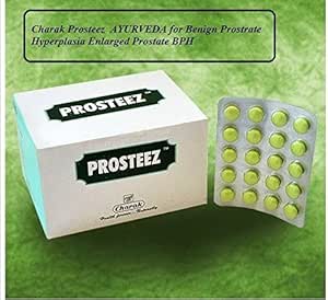 20 Tablets of Charak Prosteez Herbal Benign Prostrate Hyperplasia Enlarged Prostate Bph