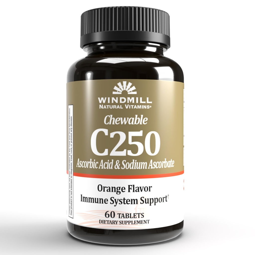 Βιταμίνη C CHEWTBS 250MG TNGR WMILL Μέγεθος: 60