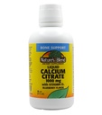 Υγρό ασβέστιο Κιτρικό 1000mg με D3 16 fl oz Υγρό βατόμουρο