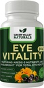 GREEN VALLEY NATURALS Eye Vitality Plus Supplement, με Areds-2 Nutrients, Maquibright, Marigold Flower, Βιταμίνες C & E, Ψευδάργυρος, Χαλκός, 60 κάψουλες (1)
