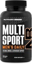 NutraBio Multisport για τους άνδρες - Mens MultiVitamin - 33 Βιταμίνες, Ορυκτά, Μικροθρεπτικά συστατικά - Πλούσια σε Αντιοξειδωτικά - Υποστηρίζει κορυφαία αθλητική απόδοση, ενέργεια, Μεταβολισμός (120 κάψουλες λαχανικών)