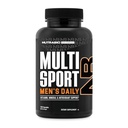 NutraBio Multisport για τους άνδρες - Mens MultiVitamin - 33 Βιταμίνες, Ορυκτά, Μικροθρεπτικά συστατικά - Πλούσια σε Αντιοξειδωτικά - Υποστηρίζει κορυφαία αθλητική απόδοση, ενέργεια, Μεταβολισμός (120 κάψουλες λαχανικών)