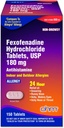 Alergy Medicine Fexofenadine 180mg - 24 ώρες ανακούφιση για το φτάρνισμα και την αλλεργία Συμπτώματα, Μη- υπνηλία - 24 ώρες αντιισταμινικά δισκία για αποτελεσματική ανακούφιση - 150 μέτρα (μονό πακέτο)