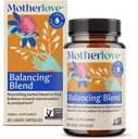 Motherlove Balancing Blend (60 Liquid caps) Βότανο συμπλήρωμα για την Περιόδου & Postpartum Ορμονική Υγεία—Non-GMO, Βιολογικά Βότανα, Vegan, Kosher