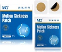 MQ 14ct Κίνηση Ασθένεια Patches Μη Νυσταγμός, Θαλάσσια Ασθένεια Patches για Cruise Travel Essentials, Αδιάβροχο Patch Πίσω από το αυτί για το αεροπλάνο Υψόμετρο Ασθενείας, Long Last 72H