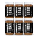 Fatworks Gourmet Cage-Free Duck Broth, Traditional Flavor, Keto, Paleo, Collagen Rich, συντηρητικό δωρεάν, 6 πακέτο των 15 oz. Βάμβες