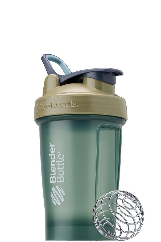 BlenderBottle Classic V2 Shaker μπουκάλι Ιδανικό για την πρωτεΐνη Shakes και πριν προπόνηση, 20 ουγκιά, πλήρες χρώμα Tan