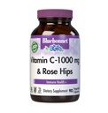Bluebonnet Διατροφή Βιταμίνη C-1000 mg Plus Rose HIPS Φυτικά Capules, για την Ανοσοποιητική Υγεία, για Αντιοξειδωτική Προστασία, Χωρίς Σόγια, Χωρίς Γλουτένη, Μη ΓΤΟ, Κοσέρ, Χωρίς Γαλακτοκομικά, Vegan, 90 Μέτρα