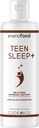 Codeage Liposomal Teen Sleep + Συμπλήρωμα υγρής μελατονίνης για έφηβους, Βιταμίνη Ε, Σύμπλεγμα φωσφολιπιδίων, Σοκολάτα Vegan Smoothie Drops, Μη ΓΤΟ, Χωρίς ζάχαρη, 3 Μήνες-Προμήθεια, 90 Μερίδες, 8 fl oz