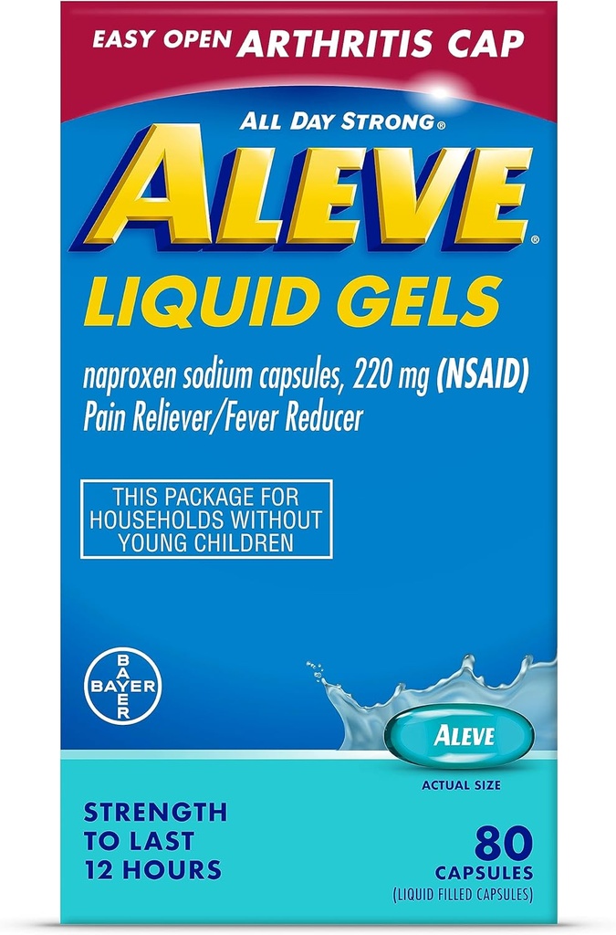 Υγρά γέλη Aleve Arthritis 80ct. 24cs