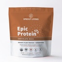 Πρωτεΐνη, Πρωτεΐνες & Superfoods με βάση φυτά σκόνη, σκόνη σοκολάτας Maca 20 γραμμάρια οργανική πρωτεΐνη σκόνη, Vegan, μη γαλακτοκομικά, μη-ΓΤΟ, χωρίς γλουτένη, χαμηλή ζάχαρη (5 Λίρες, 60 σερβίτσια)