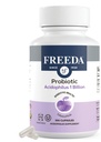 FREEDA Acidophilus Probiotic 1 Δισεκατομμύριο CFU – Lactobacillus Acidophilus με οργανική Ινουλίνη & Γαλάζια Αγκάβα – Diestive Health, Regularity & Immune Support – Vegan, Kosher, Non-GMO (100 κάψουλες)