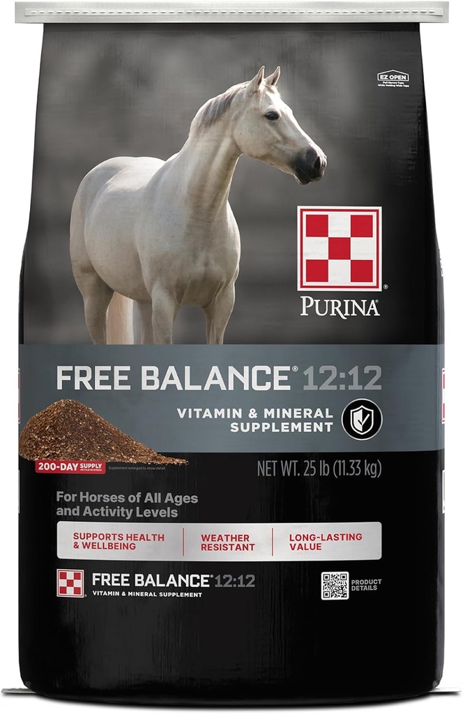 Purina Διατροφή των ζώων Δωρεάν Ισορροπία 12-12 Συμπλήρωμα 25lb 25