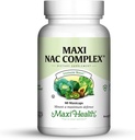 Συγκρότημα Maxi NAC με Μολυβδαίνιο και Μειωμένη L Gluatathionone Κάψουλες, 60 Count