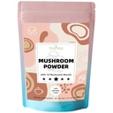 10 Mushrooms Extract Powder, Mushroom Supplement Blend για καφέ, ποτά & smoothies, Natural Focus, Energy & Immune Support Supplement - 3.53 oz / 100g