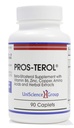 Pros- TEROL, Prostate Relief with 900 mg Φυτικές στερόλες με Σπόρους κολοκύθας, Stinging Nettle Root, Ginger Root, Licorice Root Extracts 90 Caplets