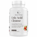 Uric Acid Cleanse – Υποστηρίζει νεφρό, συκώτι, χοληδόχος κύστη & ούρα Φυλλαδική υγεία, Advanced Herbal Formula - 60 κάψουλες