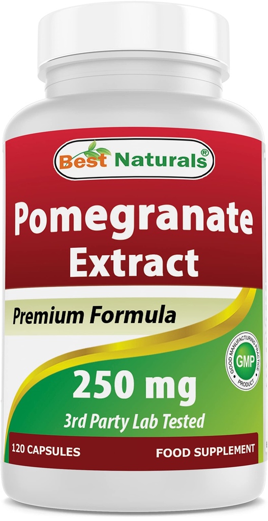 Best Naturals εκχύλισμα Ρόδι 250 mg 120 κάψουλες