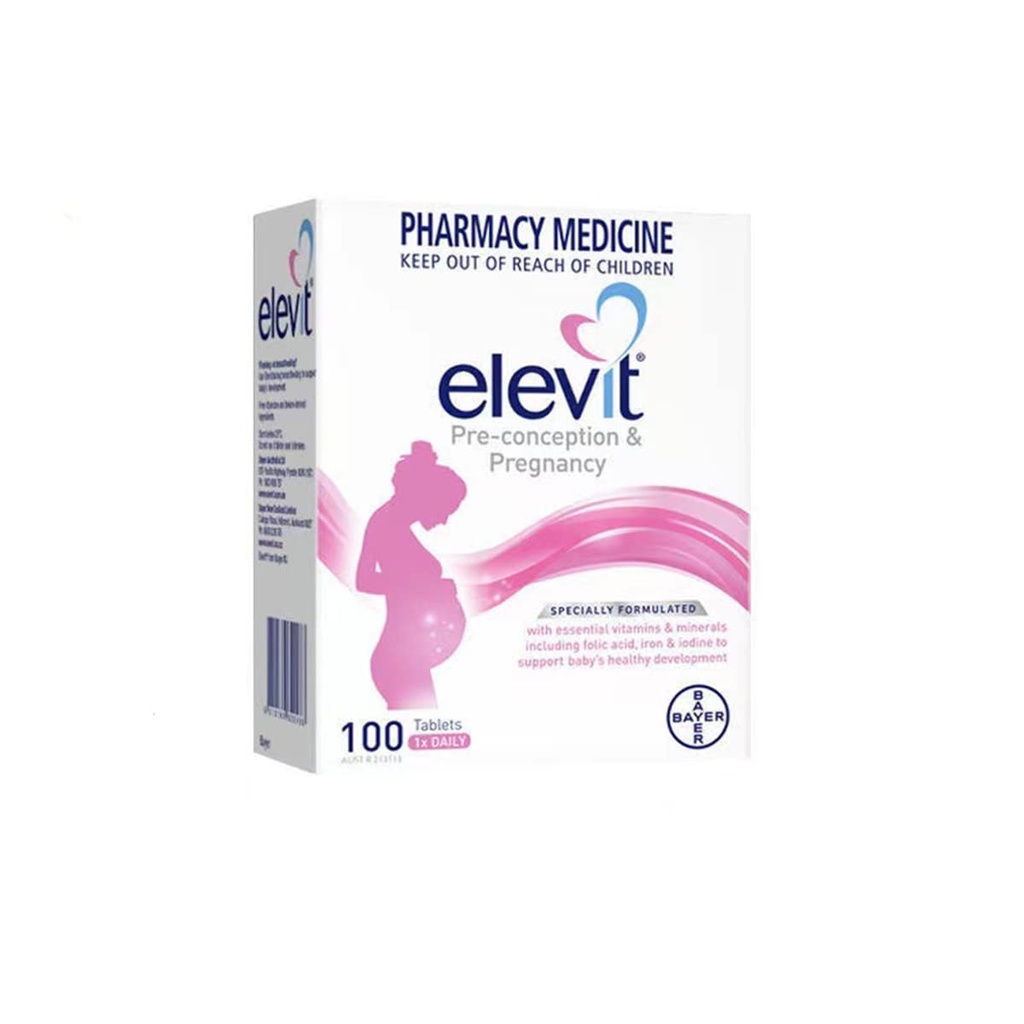 Elevit TAB με Iodine 100s Standard Shipping