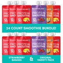 Σχεδιαστής Wellness Protein Smoothies Ποικιλία Συσκευασία και φράουλα Banana Bundle