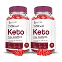 Justified Laboratories (2 Pack X10 Boots Keto ACV Apple Cider Vinegar Boost Formed with Pomegranate Beet Juice Powder B12 Vegan Non GMO 120 Gummies