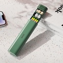 Hill Organizer 7 Ημέρα, Weekly Travel Pill Case, Daily Pill Box, Χαριτωμένο Hill Holder για να κρατήσει βιταμίνες, φάρμακα, χάπια, συμπληρώματα (πράσινο)