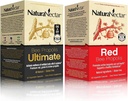 NaturaNectar Natural Bee Propolis Bundle - Bee Propolis Ultimate and Red Propolis - για την Ανοσοποιητική και Αναπνευστική Υποστήριξη και έναν Υγιή Μεταβολισμό - 60 κάψουλες ανά φιάλη