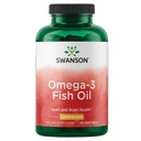 Swanson Omega 3 συμπλήρωμα ιχθυελαίου Heart Brain και κοινή υποστήριξη GMO-free EFAs 180 mg EPA Plus 120 mg DHA 150 κάψουλες Softgel άρωμα λεμόνι