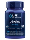 Επέκταση ζωής L-Lysine, 620 mg, Αιθέριο Αμινοξύ για Υγιή Ισορροπία αζώτου, Μεταβολισμός ασβεστίου, Ανταπόκριση στρες & Περισσότερα, Χωρίς Γλουτένη, Μη ΓΤΟ, Χορτοφαγικά, 100 Κάψουλες