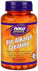 Τώρα τρόφιμα Κρε-Αλκαλίν Creatine - 120 κάψουλες 2 Συσκευασία