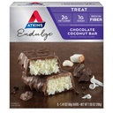 Atkins Endulge Σοκολάτα Coconut Bar, Επιδόρπιο Αγαπημένο, High in Fiber, 1g Ζάχαρη, 5 Count