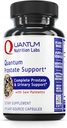 Quantum Nutrition Labs Prostate Support - Συμπληρώματα Prostate για τους άνδρες, Prostate Health Formula, Φυσικό συμπλήρωμα με Βιολογικό Πριόνι Palmetto - 90 Χορτοφαγικές κάψουλες