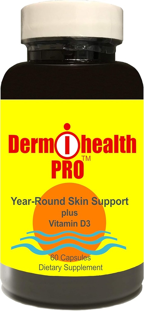 Προστασία από τον ήλιο DermiHealth Pro Antioxidant Polypodium Leucotomos 350mg Plus Βιταμίνη D3 2.000 IU (60 Κάψουλες)